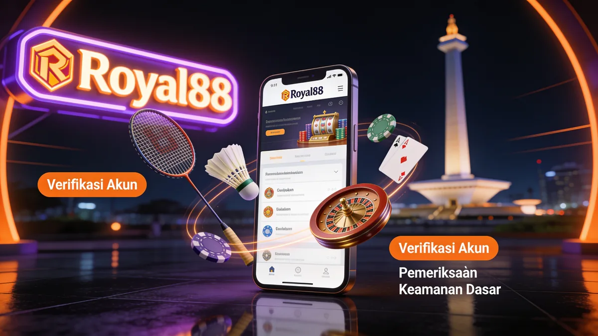 royal88 di Indonesia — Verifikasi Akun dan Pemeriksaan Keamanan Dasar
